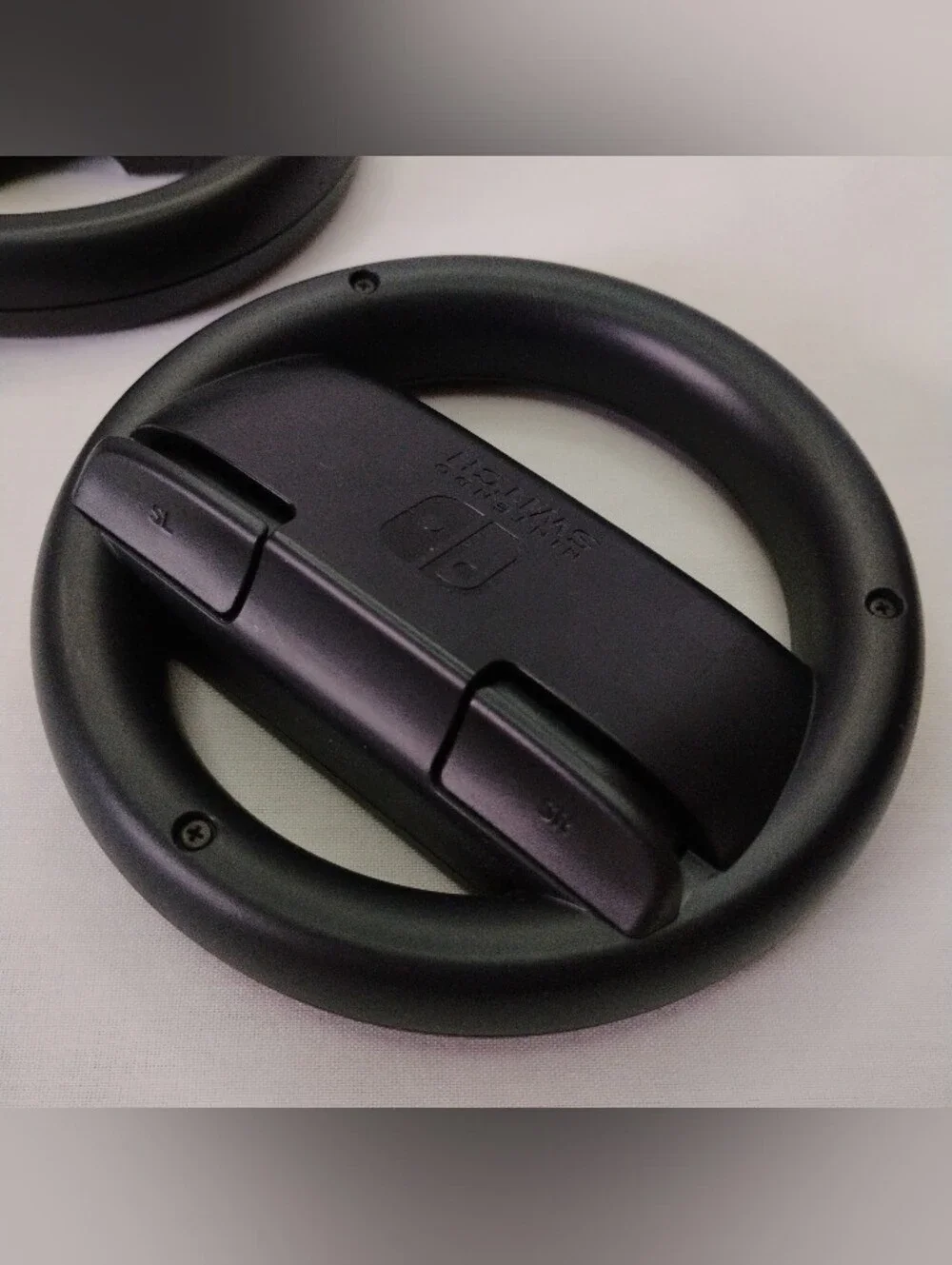 2pc Set Official Nintendo Switch Joy Con Steering Wheel Adapters For Mario Kart